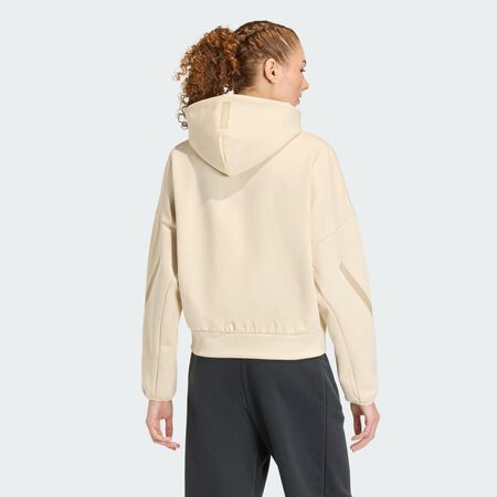 ADIDAS ORIGINALS adidas Z.N.E. Full-Zip Hoodie Crystal Linen WOMEN