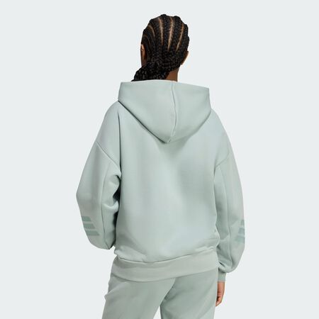 ADIDAS SPORTSWEAR Future Icons 3-Stripes Hoodie Wonder Sage WOMEN