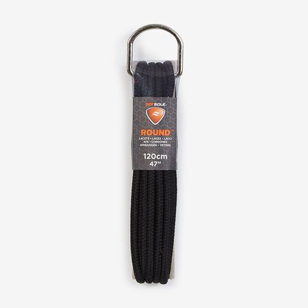 SOFSOLE LACET ROND 120 CM BLACK UNISEX