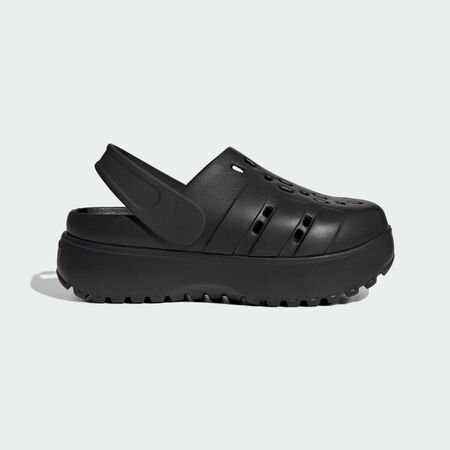 ADIDAS SPORTSWEAR adilette Adilette Platform Clogs Core Black / Core Black / Core Black WOMEN