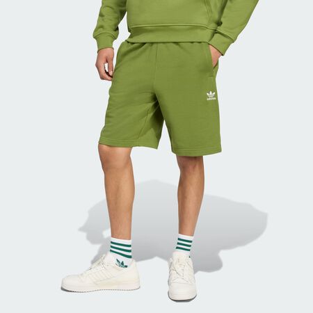 ADIDAS ORIGINALS Essentials Trefoil Shorts Tech Olive MEN
