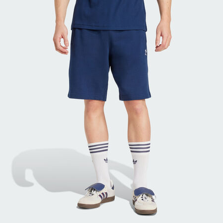 ADIDAS ORIGINALS SHORT ESSENTIAL TREFOIL MARINE/BLANC HOMME