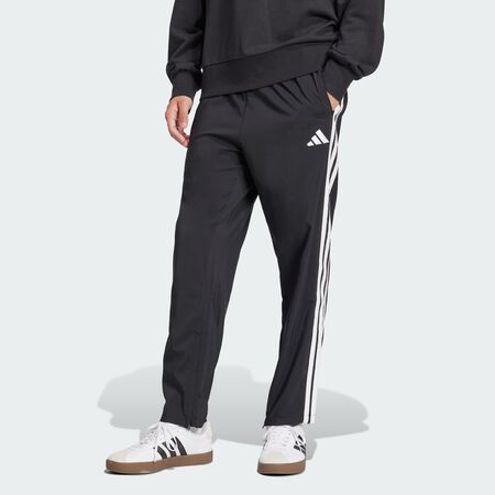 Pantalon Stanford droit 3 bandes Essentials : Black / White