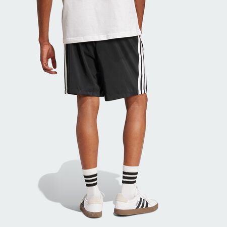 ADIDAS SPORTSWEAR Short Essentials 3 bandes Chelsea Black / White HOMME