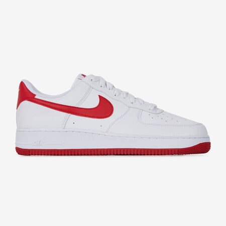 AIR FORCE 1 LOW : BLANC/ROUGE