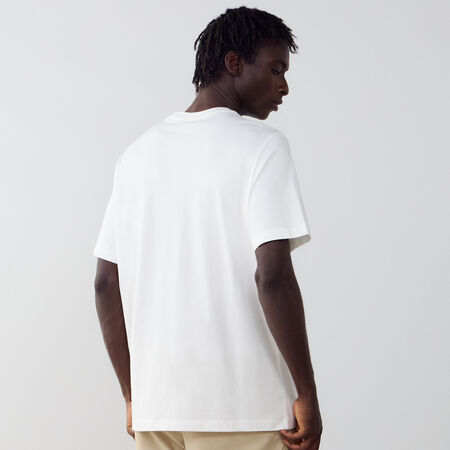 NIKE TEE SHIRT CLUB BLANC/OR HOMME