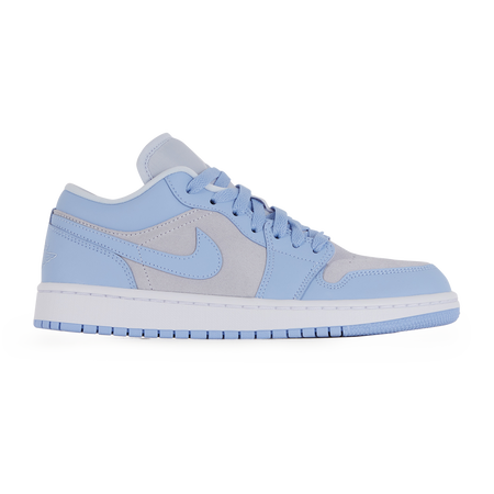 AIR JORDAN 1 LOW GREY UNIVERSITY BLUE : BLUE/GREY
