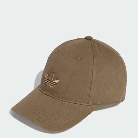 ADIDAS ORIGINALS Adicolor Classic Trefoil Baseball Cap Blanch Brown UNISEX