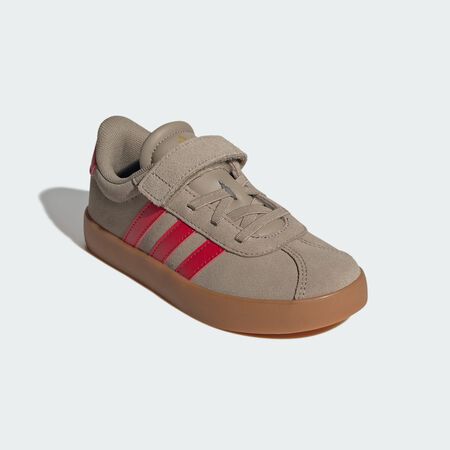 ADIDAS SPORTSWEAR VL Court 3.0 Shoes Blanch Cargo / Pure Ruby / Gold Metallic TODDLERS