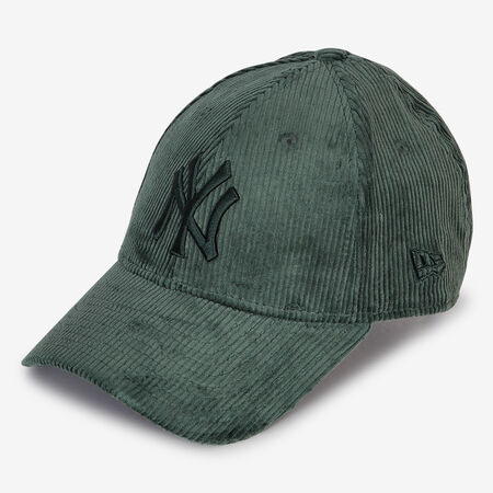NEW ERA 9FORTY WOMEN NY CORDUROY VERT FONCE HOMME