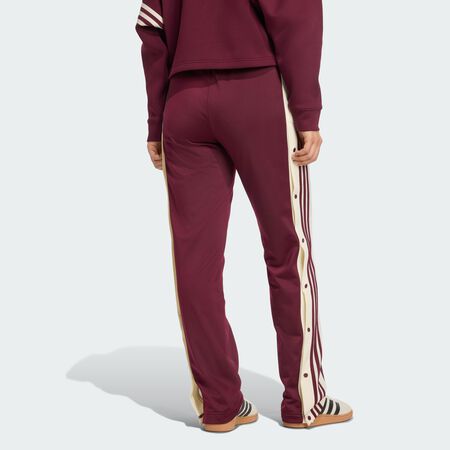 ADIDAS ORIGINALS Pantalon Adibreak Maroon / Cream White FEMME