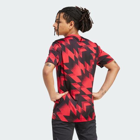 ADIDAS PERFORMANCE Maillot d'échauffement Manchester United 25/26 Mufc Red HOMME