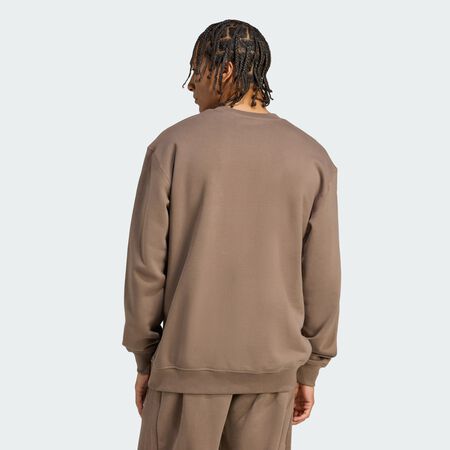 ADIDAS ORIGINALS Premium Essentials Crew Sweatshirt Earth Strata MEN