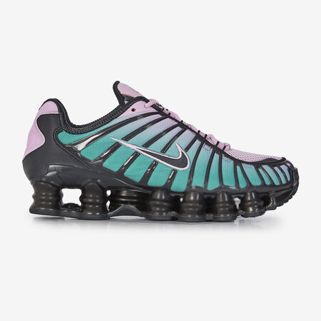 NIKE shox SHOX TL GREEN/PINK WOMEN