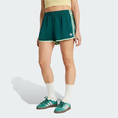 Adicolor 3-Stripes Sprinter Shorts : Collegiate Green / Semi Green Spark
