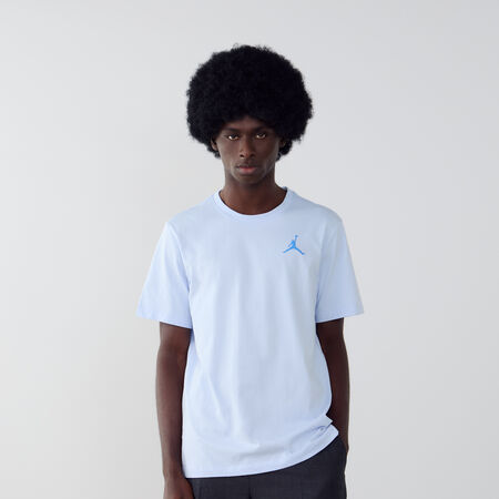 JORDAN TEE SHIRT JUMPMAN EMB BLEU/NOIR HOMME