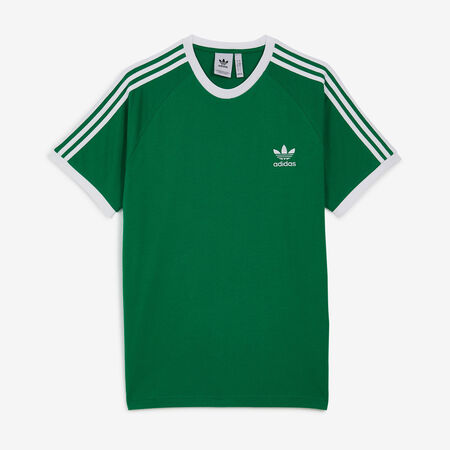 TEE SHIRT 3 STRIPES : VERT/BLANC
