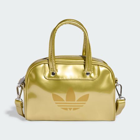 ADIDAS ORIGINALS Adicolor Mini Bowling Bag Gold Metallic UNISEX