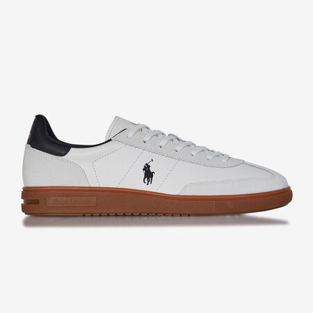 POLO RALPH LAUREN BEDFORD LEATHER WHITE/BLACK MEN