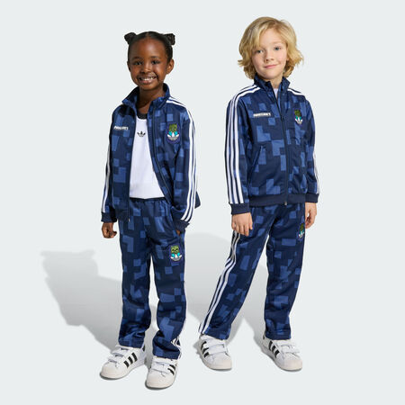 ADIDAS ORIGINALS adidas Originals X Minecraft Firebird Survêtement Kids Multicolor / Night Indigo CADET