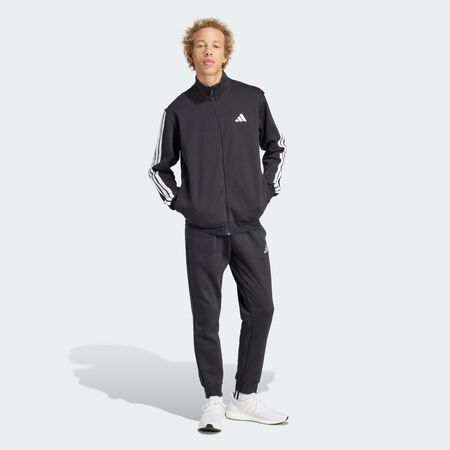 ADIDAS SPORTSWEAR Survêtement French terry 3 bandes Sportswear Basic Black HOMME