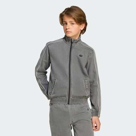 ADIDAS ORIGINALS Veste de survêtement Firebird Denim Grey JUNIOR