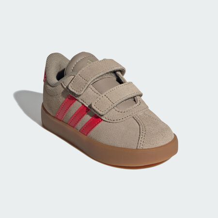 ADIDAS SPORTSWEAR VL Court 3.0 Shoes Blanch Cargo / Pure Ruby / Gold Metallic BABIES