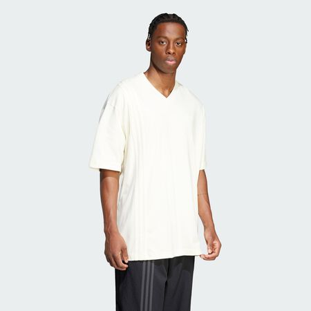 ADIDAS ORIGINALS T-shirt 3 bandes centrales Cream White HOMME