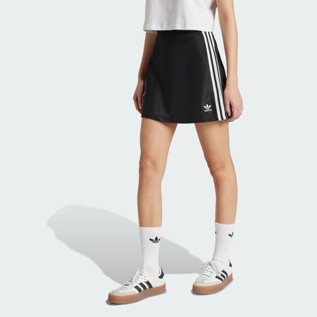 Mini-jupe 3 bandes Adicolor : Black / White