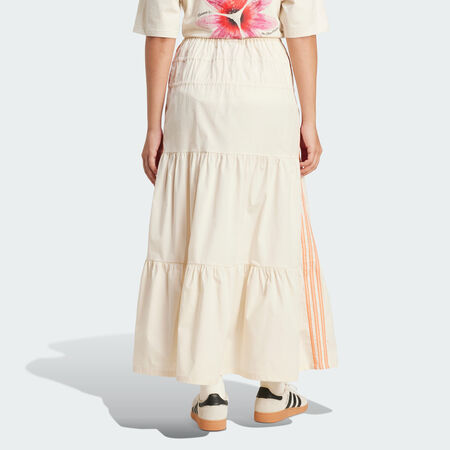 ADIDAS ORIGINALS adidas Originals Summer Glow Skirt Wonder White WOMEN