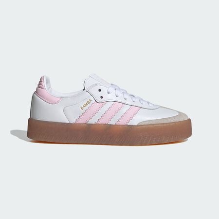 ADIDAS ORIGINALS samba Sambae Shoes Kids Cloud White / Clear Pink / Gold Metallic BABIES