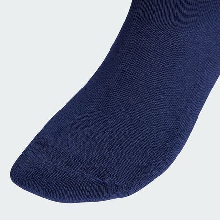 ADIDAS ORIGINALS Trefoil Cushion Crew Socks 6 Pairs Crystal Sky / Dark Blue / Better Scarlet / Collegiate Green UNISEX