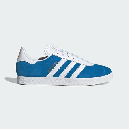 Gazelle Manchester United Shoes : Blue Bird / Cloud White / Crew Yellow