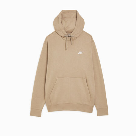 HOODIE CLUB SMALL LOGO BEIGE : KAKI