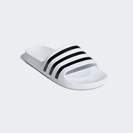 ADIDAS SPORTSWEAR adilette Adilette Aqua Slides Cloud White / Core Black / Cloud White MEN