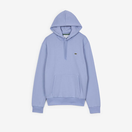 LACOSTE HOODIE CLASSIC LOGO VIOLET/VERT HOMME