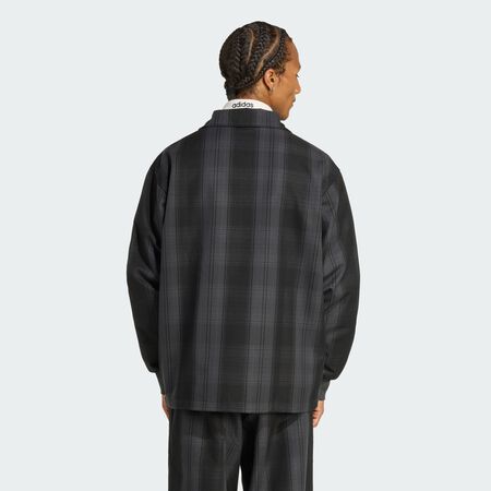ADIDAS ORIGINALS VESTE DE SURVÊTEMENT FIREBIRD TISSÉE À CARREAUX TARTAN ADIDAS ORIGINALS & ALL BLACKS Carbon HOMME