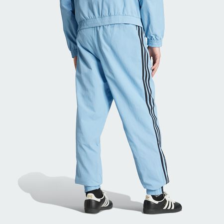 ADIDAS ORIGINALS Pantalon de survêtement toile Adicolor Firebird Ash Blue / Black HOMME