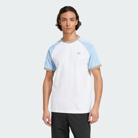 ADIDAS ORIGINALS adidas Originals T-shirt Cali White / Clear Sky / Blanch Cargo HOMME