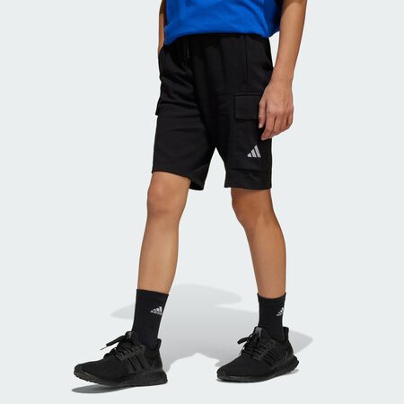 ADIDAS SPORTSWEAR Short cargo Essentials Enfants Black / White JUNIOR