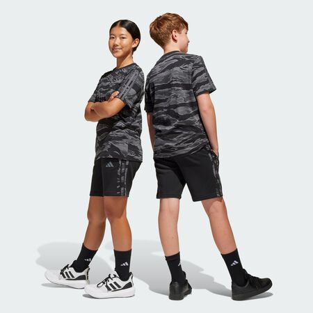 ADIDAS SPORTSWEAR Short Camo Seasonal Essentials Enfants Black / Multicolor JUNIOR
