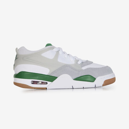 JORDAN JORDAN 4 RM BLANC/VERT JUNIOR