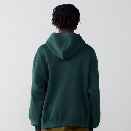 JORDAN HOODIE BROOKLYN OVERSIZED GREEN/BEIGE MEN