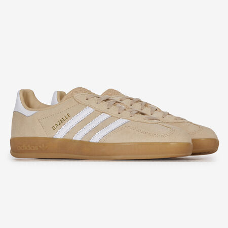 ADIDAS ORIGINALS gazelle GAZELLE INDOOR BEIGE/WHITE WOMEN