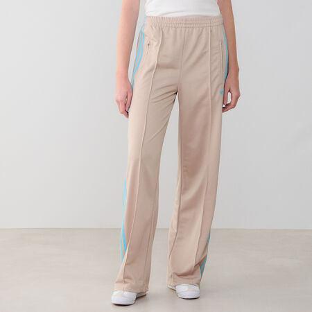 ADIDAS ORIGINALS PANT JOGGER FIREBIRD WIDE LEG BEIGE/BLEU FEMME