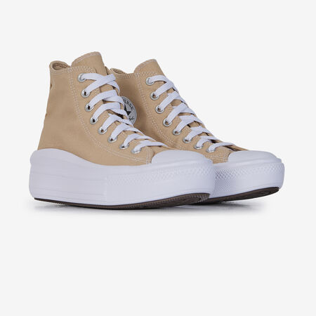 CONVERSE chuck taylor all star CHUCK TAYLOR ALL STAR HI MOVE BEIGE JUNIOR