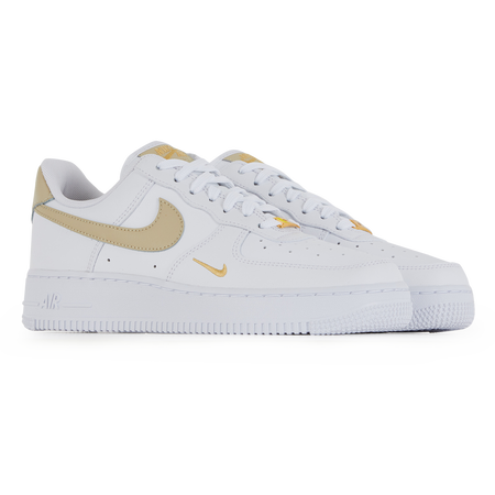 NIKE air force 1 AIR FORCE 1 LOW MINI SWOOSH BLANC/BEIGE WOMEN