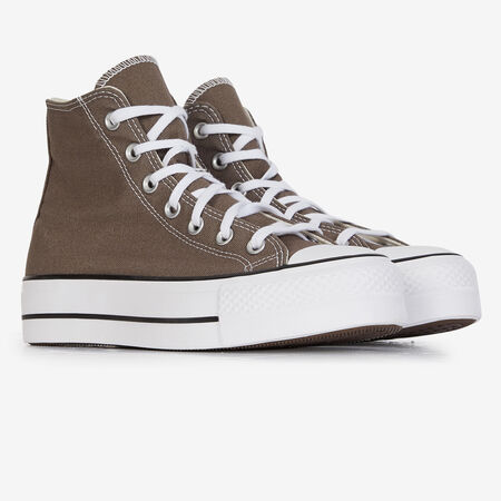 CONVERSE chuck taylor all star CHUCK TAYLOR ALL STAR LIFT HI GREY WOMEN