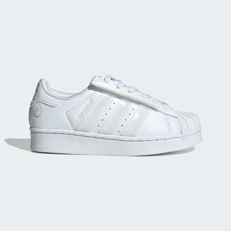 ADIDAS ORIGINALS superstar Superstar Led Lights Comfort Closure Elastic Lace Shoes Kids Cloud White / Cloud White / Cloud White BABIES