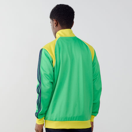 ADIDAS ORIGINALS JACKET FZ TRACKTOP ADICOLOR GREEN/YELLOW MEN